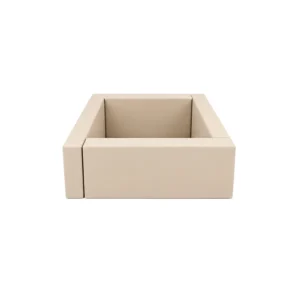 Beige square Soft Play Ball Pit – view 4