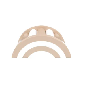 Beige & White rainbow Roller Soft Play Bridge – view 3