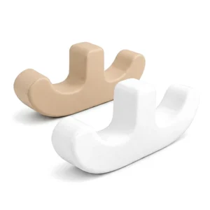 Beige & White double-Seat Soft Play Rocker – view 2