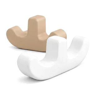 Beige & White double-Seat Soft Play Rocker – view 3
