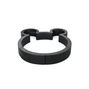 Black mouse Ears Soft Play Ball Pit – view 3