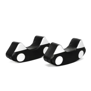 Black & White cartoon Car Soft Play Rocker – view 2