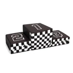 Black & White racing Podium Soft Play Step Set