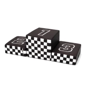 Black & White racing Podium Soft Play Step Set – view 2