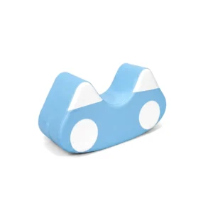 Sky Blue cartoon Car Soft Play Rocker – view 2