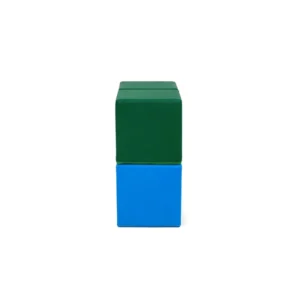 Green & Blue two-Tone Soft Play Cube Set – view 3
