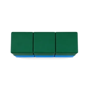 Green & Blue two-Tone Soft Play Cube Set – view 6