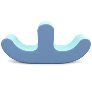 Blue & Aqua double-Seat Soft Play Rocker – view 6