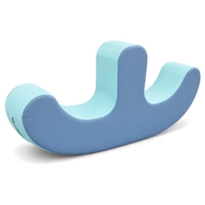 Blue & Aqua double-Seat Soft Play Rocker – view 4