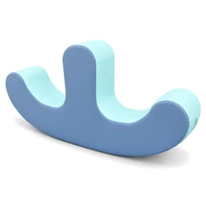 Blue & Aqua double-Seat Soft Play Rocker – view 5