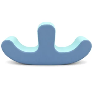 Blue & Aqua double-Seat Soft Play Rocker – view 3