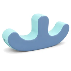 Blue & Aqua double-Seat Soft Play Rocker