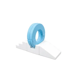 Sky Blue & White ring Soft Play Climber – view 2