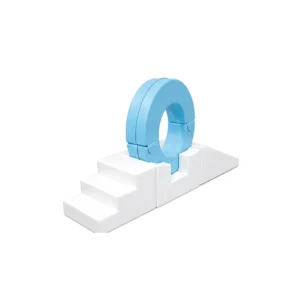 Sky Blue & White ring Soft Play Climber – view 4