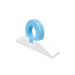 Sky Blue & White ring Soft Play Climber – view 5
