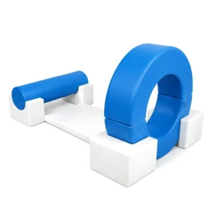 Blue & White ring & Roller Soft Play Obstacle Set – view 4