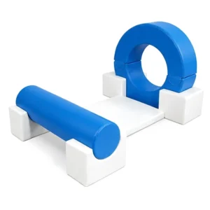 Blue & White ring & Roller Soft Play Obstacle Set – view 3