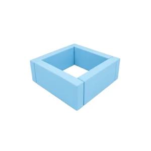 Ocean Theme Playground 4 Square Soft Play Ball Pit — Sky Blue