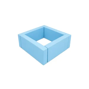 Sky Blue square Soft Play Ball Pit – view 2
