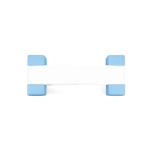 Sky Blue & White soft Play Balance Beam – view 6