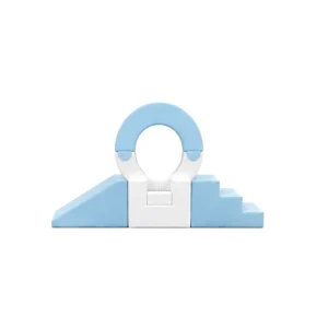 Baby Blue & White ring Soft Play Climber – view 3