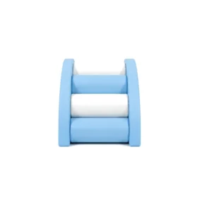 Sky Blue & White rainbow Roller Soft Play Bridge – view 5