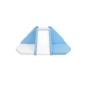Sky Blue & White 4-Way Soft Play Climber – view 5