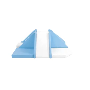 Sky Blue & White 4-Way Soft Play Climber – view 4