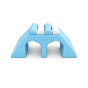 Blue & White double Tunnel Soft Play Climber – view 5