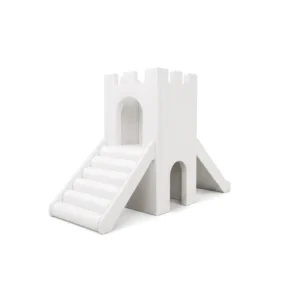 White castle Soft Play Double Slide Climber