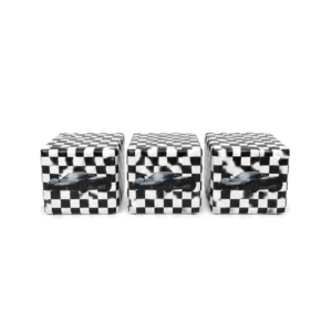 Checkered Race Car soft Play Cube, 30 cm – view 4