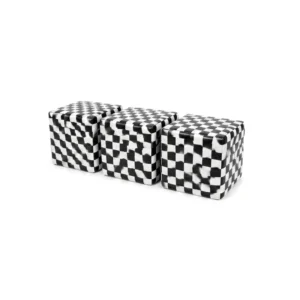 Checkered Race Car soft Play Cube, 30 cm – view 5