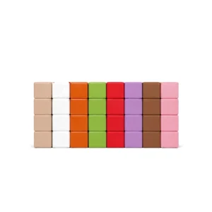 Autumn Columns soft Play Block Wall Set – view 3