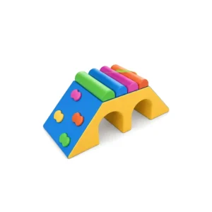 Rainbow double Tunnel Soft Play Climber