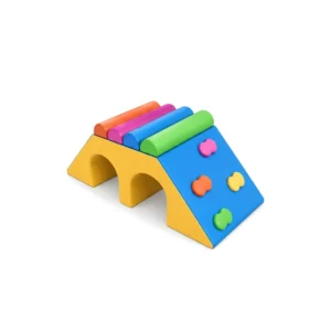 Rainbow double Tunnel Soft Play Climber – view 2