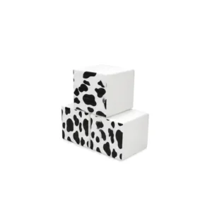 White Cow Print soft Play Cube, 30 cm – view 5