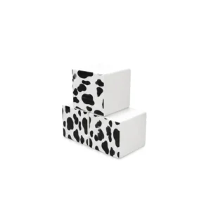 White Cow Print soft Play Cube, 30 cm – view 6
