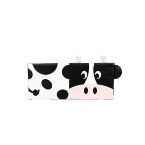 Black & White cow Soft Play Bench – view 2