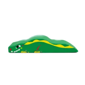 Green crocodile Soft Play Ramp