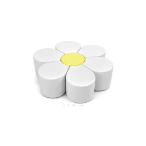 White & Yellow daisy Soft Play Seating