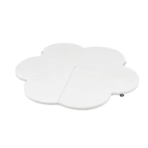 White flower Folding Soft Play Mat – view 2