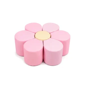Pink & Cream flower Soft Play Seating
