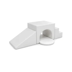 White tunnel Bridge Soft Play Climber