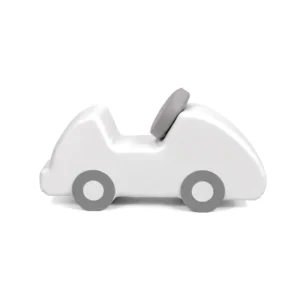 White & Grey soft Play Foam Car – view 4