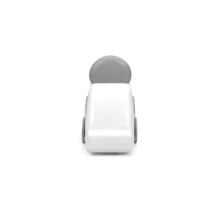 White & Grey soft Play Foam Car – view 2