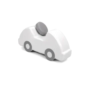 White & Grey soft Play Foam Car – view 5