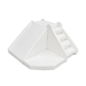 White half-Round Roller Soft Play Climber – view 5