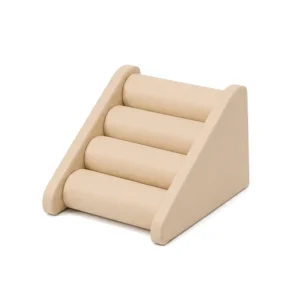 Beige, Sage & White soft Play Ramp & Roller Step Wedge