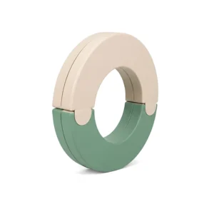 Beige & Sage soft Play Crawl Ring – view 5