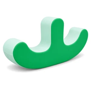 Green & Mint double-Seat Soft Play Rocker – view 6